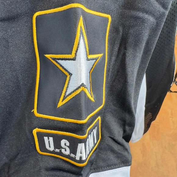 NEW Headgear US Army Odell Beckham Football Jersey Short Sleeve Black Mens 3XL - Picture 6 of 9